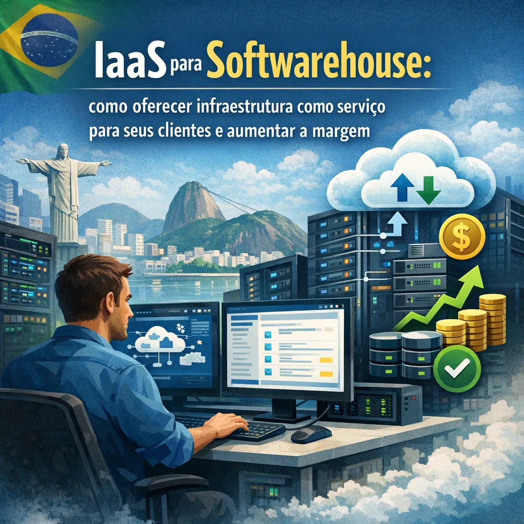 IaaS para software house: como oferecer infraestrutura como serviço para seus clientes e aumentar a margem